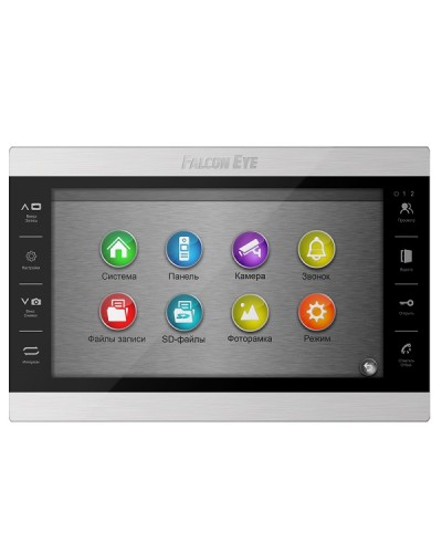 Видеодомофон Falcon Eye Atlas Plus HD (Black) VZ в Оренбурге Абонентские видеоустройства Pintop.ru