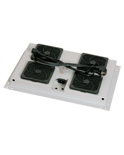 Панель вентиляционная с 4 вентиляторами Cabeus (TRAY-80) в Оренбурге Вентиляторные модули Pintop.ru