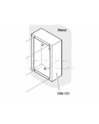 Коробка накладная TOA OW-101 в Оренбурге Аксессуары для СОУЭ Pintop.ru