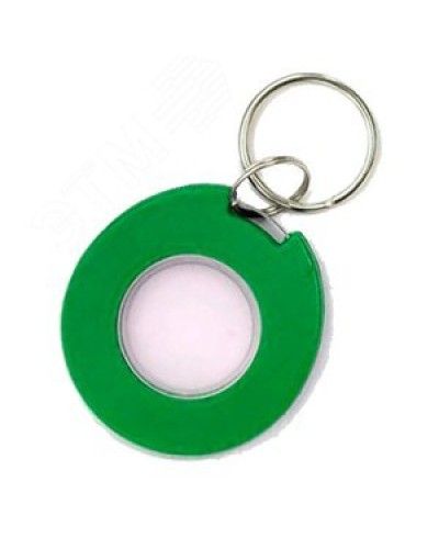 IronLogic IL-08MGT, 1K,с кольцом, зелёный с прозрачной серединой в Оренбурге Оптовые идентификаторы Pintop.ru