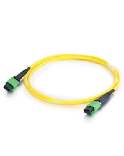 Патч-корд волоконно-оптический Hyperline FHD-MC3-9-MPOM12/AS-MPOM12/AS-A-3M-LSZH-YL в Оренбурге Патч-корды и пигтейлы Pintop.ru