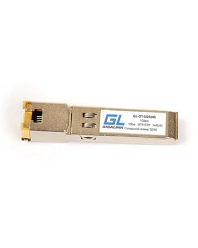 Модуль SFP Gigalink GL-OT-SGRJ45 в Оренбурге Модули SFP/XFP/GBIC Pintop.ru