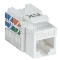 Модуль Keystone Jack кат. 6A UTP 110 IDC 90 град. ITK CS1-1C6AU-11
