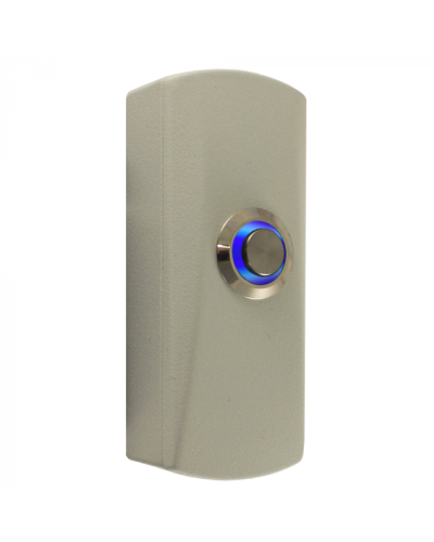 Накладная кнопка выхода с подсветкой Tantos TS-CLICK light (белый) в Оренбурге Кнопки выхода Pintop.ru