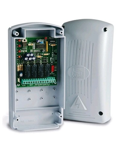 Внешний, двухчастотный, 4-канальный радиодекодер Came 806RV-0020 в Оренбурге Запчасти для шлагбаумов и автоматики Pintop.ru