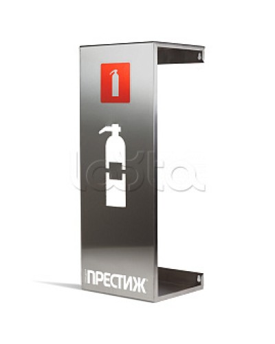 Подставка настенная под огнетушитель ПРЕСТИЖ-Н (скотч брайт) ПОЖТЕХНИКА в Оренбурге Аксессуары для огнетушителей Pintop.ru
