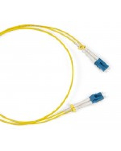 Патч-корд волоконно-оптический SM 9/125 (OS2), LC/UPC-LC/UPC, duplex, LSZH, 1 м Hyperline FC-D2-9-LC/UR-LC/UR-H-1M-LSZH-YL (FC-9-LC-LC-UPC-1M) в Оренбурге Патч-корды оптические Pintop.ru
