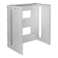 Кронштейн настенный 19" 12U, цвет серый Cabeus NC-12U