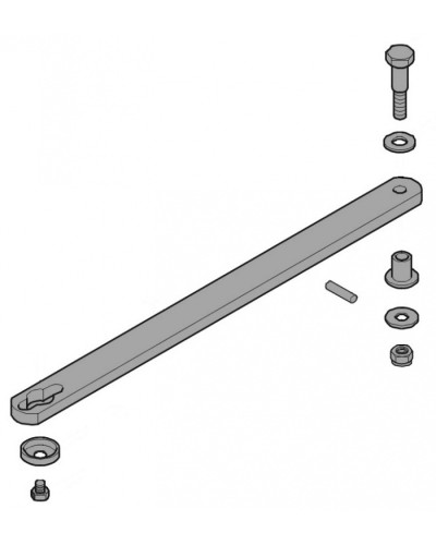 Рычаг прямой с креплением F7024N Came 119RID292 в Оренбурге Запчасти для шлагбаумов и автоматики Pintop.ru