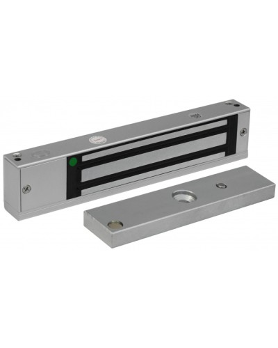 Smartec ST-EL140DL-SL - Электромагнитный замок, внутреннее исполнение, СИД, датчик положения двери, 12 VDC / 250мА, усилие 140-150 кг. в Оренбурге Электромагнитные замки Pintop.ru