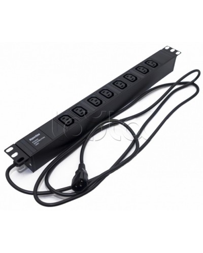 Блок розеток Hyperline SHE19-8IEC-2.5IEC в Оренбурге Блоки розеток Pintop.ru