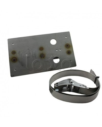 Кронштейн для крепления LaserScan RLS=3060 на столбе Optex RLS-PB в Оренбурге Кронштейны и планки для извещателей Pintop.ru