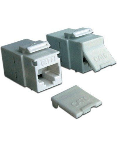 Повторитель портов RJ-45, неэкранированный, кат.6, формата Keystone, белый LANMASTER LAN-KCP45U6-WH в Оренбурге Проходные адаптеры Pintop.ru