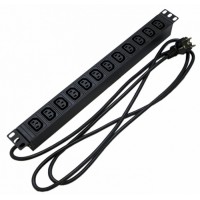 Блок розеток Hyperline SHE19-12IEC-2.5EU