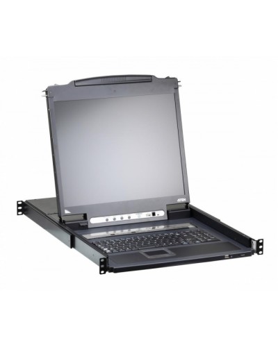 KVM консоль с переключателем ATEN CL5708IM-ATA-RG в Оренбурге Системы видеонаблюдения Pintop.ru