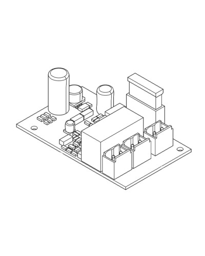 Came LB39 (002LB39) - Плата аварийного питания для подключения и зарядки 2 аккумуляторов, 12 В - 7 Ач в Оренбурге Запчасти для шлагбаумов и автоматики Pintop.ru