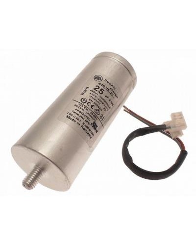 Конденсатор 25 мкФ с гибк. выводами и болтом Came 119RIR297 в Оренбурге Запчасти для шлагбаумов и автоматики Pintop.ru