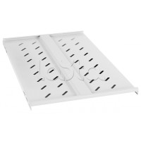 Полка 19" перфорированная глубиной 400 мм, усиленная до 100кг Cabeus SH-J018-FC-600m-100KG