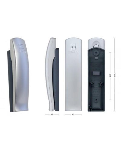 Трубка переговорная Vizit УКП-7M в Оренбурге Многоабонентные устройства Pintop.ru