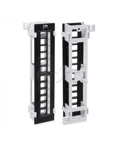 Патч-панель настенная 12 портов без модулей Cabeus (PLB-12-WL) в Оренбурге Патч панель Pintop.ru