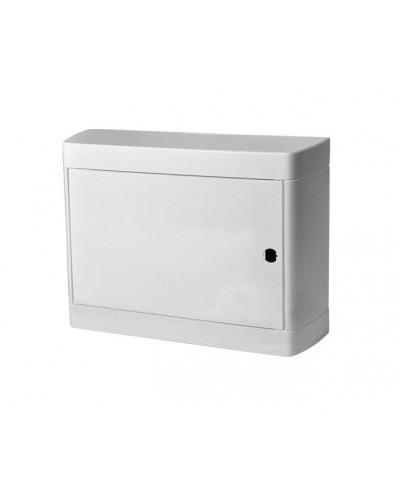 Накладной распределительный щит Nedbox с белой дверью 1 рейка х 12 (+1) модулей Legrand 601236 в Оренбурге Боксы для автоматов Pintop.ru