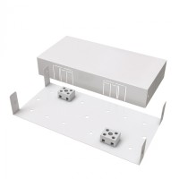 Коробка монтажная огнестойкая металлическая КМОМ (8к х 2,5мм) 210х100х37 IP 31 ПожТехКабель (070-030)