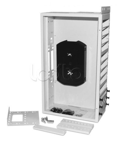 Бокс оптический универсальный 19 Hyperline FO-19R-3U-12xSLT-W140H42-96UN-GY в Оренбурге Коммутационные изделия Pintop.ru