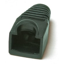 Изолирующий колпачок для разъемов RJ-45, черный (10 шт.) Hyperline BOOT-BK-10