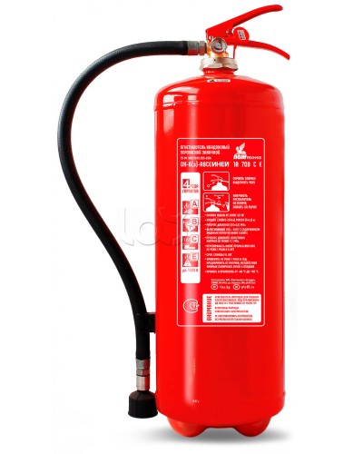 Огнетушитель ПОЖТЕХНИКА ОХ-6(з) ИНЕЙ (баллон d180, 10л., ОТВ-6кг) в Оренбурге Огнетушители Pintop.ru