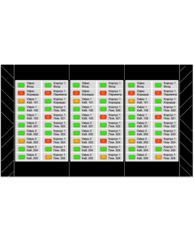 Блок индикации состояний и управления Сигма - ИС ИД-БИС-М в Оренбурге Адресная система пожарной сигнализации Сигма-ИС Pintop.ru