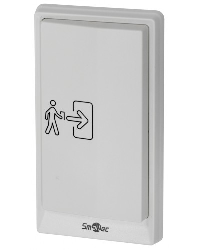 Кнопка пластиковая, накладная, локтевая, НЗ/НР контакты, размер: 175х95х25 мм Smartec ST-EX710-WT в Оренбурге Кнопки выхода Pintop.ru