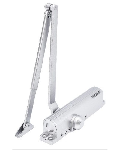 Доводчик NOTEDO DC-030-130 EN2-5 DA+BC (серебро) в Оренбурге Доводчики Pintop.ru