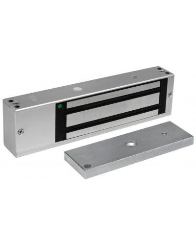 Smartec ST-EL520DL-SL - Электромагнитный замок, внутреннее исполнение, СИД, датчик положения двери, усилие 520-540 кг. в Оренбурге Электромагнитные замки Pintop.ru