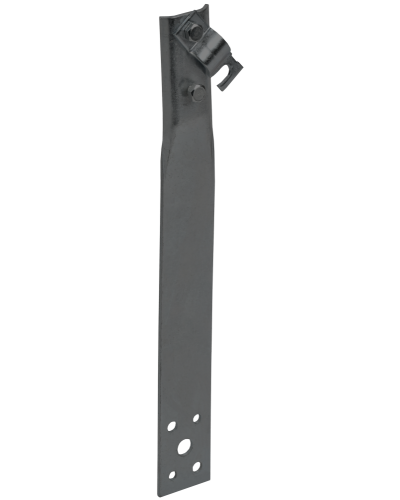 Держатель проводника круглого 6-10мм винтовой прямой h=60мм оцинкованная сталь TD IEK (ZDP86-13-1-16-60) в Оренбурге Крепеж Pintop.ru