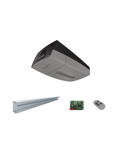 Комплект автоматики для секционных ворот Came VER 08 (VER08DES 2,7 KIT) на основе привода VER08DES (встроенный блок управления, радиоуправление, направляющий профиль) в Оренбурге Автоматизация ворот Pintop.ru