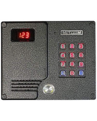 Многоабонентный антивандальный блок вызова Метаком МК2007-ТМЕ в Оренбурге Блоки вызова многоабонентные Pintop.ru