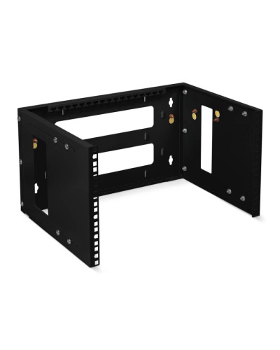 Кронштейн настенный 19 6U, цвет черный Cabeus NC-6U-BK в Оренбурге Аксессуары для стоек и шкафов Pintop.ru