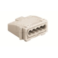 Колодка клеммная безвинтовая 4х1.5-2.5 мм.кв. DKC B273/4