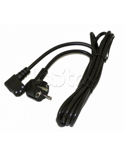 Кабель питания монитор-компьютер Hyperline PWC-IEC13A-SHM-3.0-BK в Оренбурге Патч-корды и пигтейлы Pintop.ru