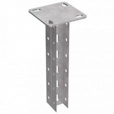 Стойка двойная потолочная 45х30х1400 пятка 120х120 Промрукав (PR08.5153)