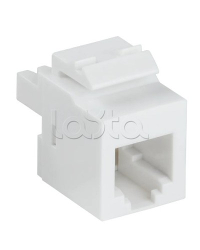 Модуль Keystone Jack кат. 3 RJ12 UTP 110 IDC 180 град. ITK CS1-3C03U-12 в Оренбурге Модули Keystone Pintop.ru