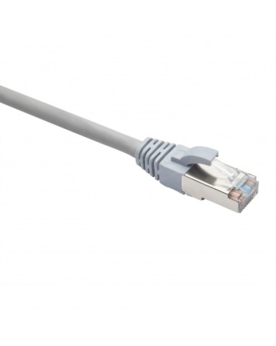 Шнур коммутационный F/UTP категория 5e LSZH нг(А)-HF 10,0 м, серый Datarex DR-191020 в Оренбурге Патчкорды (медные) Pintop.ru