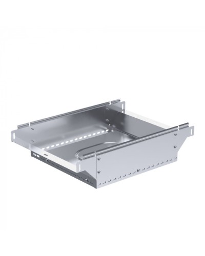 Ответвитель Т-образный вертикальный Стандарт INOX (AISI 316) 400х50 Промрукав (PR16.2760) в Оренбурге Аксессуары для лотков Pintop.ru