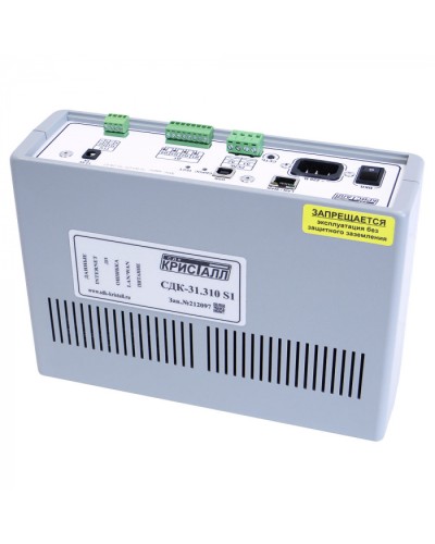 Блок контроля S1 Кристалл СДК-31.310S1(TCP/IP) в Оренбурге Приемно-контрольные приборы Pintop.ru