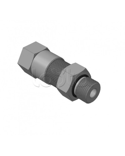 Кабельный ввод для бронированного кабеля с уплотнением внутренней оболочки кабеля резьбой G1/2, внешним диаметром кабеля D= 8-12мм и проходным диаметром кабеля d= 4-8 мм Спектрон КВБ-12/8-Н-G1/2 в Оренбурге Аксессуары для кабель-канала Pintop.ru