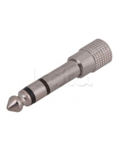 Переходник штекер 6.3мм стерео - гнездо 3.5мм стерео (металл) (50шт/уп) REXANT 14-0205 в Оренбурге Коннекторы Pintop.ru