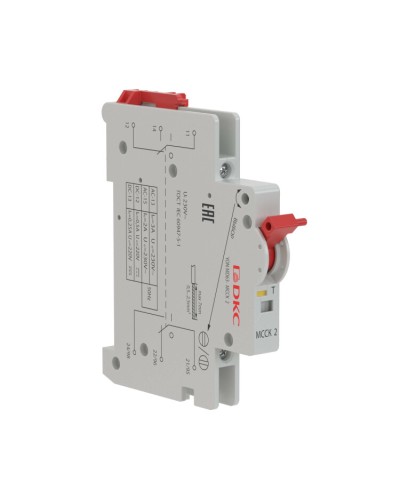 Аварийный и вспомогательный контакт YON MD63-МССК2 2-пер.конт.(подходит для MD63, MD63P, MDV) DKC (MD63-MCCK2) в Оренбурге Электротехническое оборудование Pintop.ru