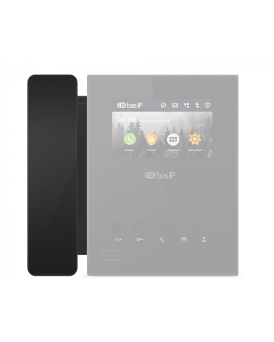 Аудиотрубка дополнительная BAS-IP SP-AU BLACK в Оренбурге Абонентские IP устройства Pintop.ru