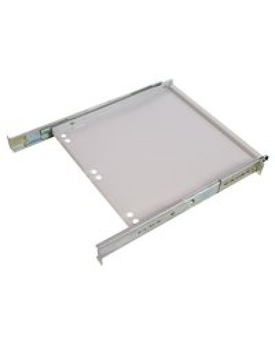 Полка клавиатурная с телескопическими направляющими, регулируемая глубина 580-620 мм ЦМО ТСВ-К4 в Оренбурге Полки для шкафов и стоек Pintop.ru