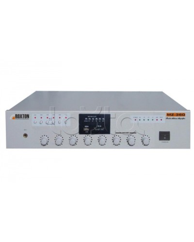 Микшер-усилитель ROXTON MZ-360 в Оренбурге Система оповещения и трансляции Roxton Pintop.ru